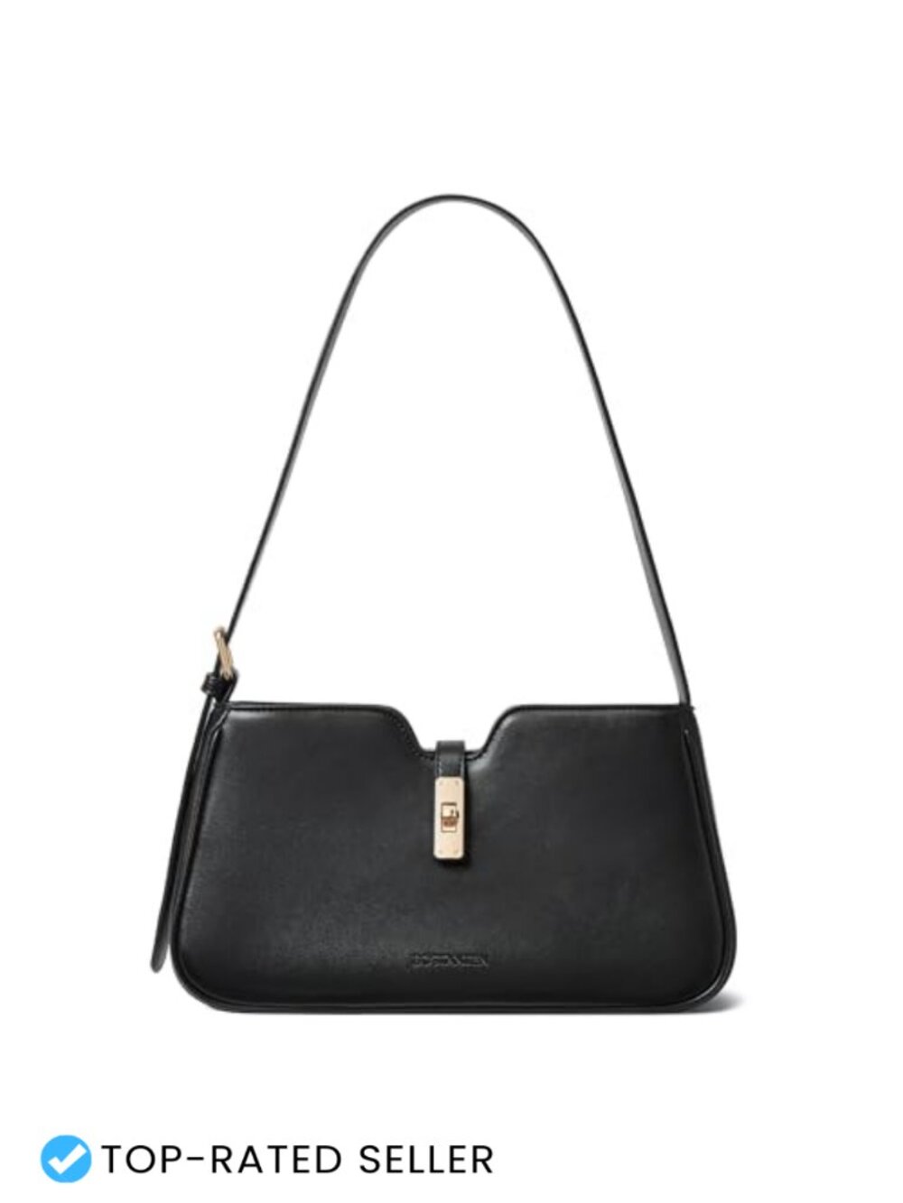 Faux Leather Shoulder Bag Hobo Handbag Adjustable Strap Work Travel